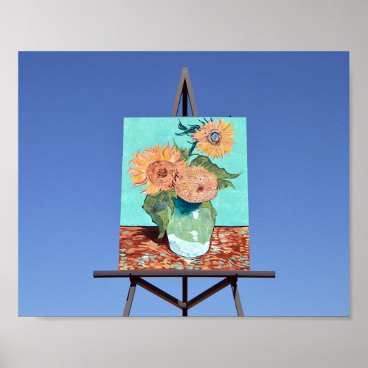 Giant Van Gogh Sunflower Poster (Voorkant)