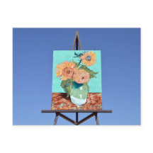 Giant Van Gogh's Sunflower Artwork, Goodland, KS