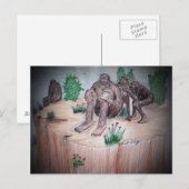 Giant wakes briefkaart (Voorkant / Achterkant)