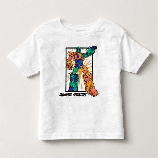 Giant Warrior Robot: Onbeperkt avontuur Kinder Shirts (Voorkant)
