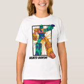 Giant Warrior Robot: Onbeperkt avontuur T-shirt (Voorkant)