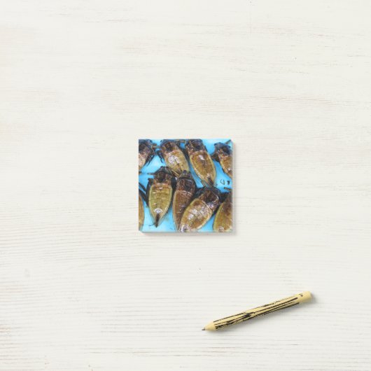 Giant Water Bug (Maeng Daa) ... Aziatische levensm Post-it® Notes (Op bureau)