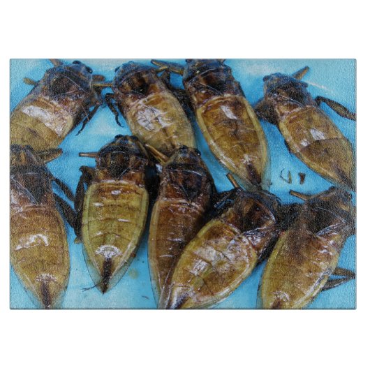 Giant Water Bug (Maeng Daa) ... Aziatische levensm Snijplank (Voorkant)