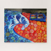 Giant Wave Jigzaag Puzzle Legpuzzel (Horizontaal)