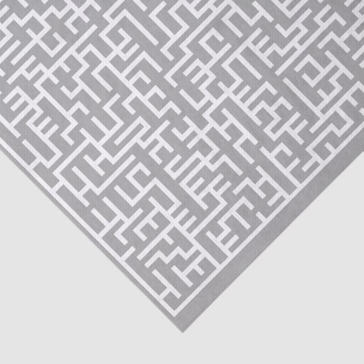Giant White Maze Tissuepapier (Detail)
