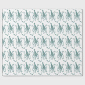 Giant Zee Squid Cadeaupapier (Vlak)