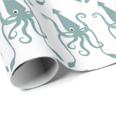 Giant Zee Squid Cadeaupapier (Rol Hoek)