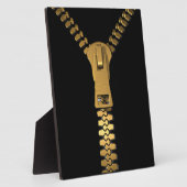 Giant Zipper Plaque (3) maten Fotoplaat (Zijkant)