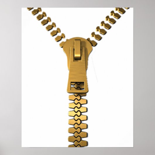 Giant Zipper Poster 16 x 20 inch (Voorkant)