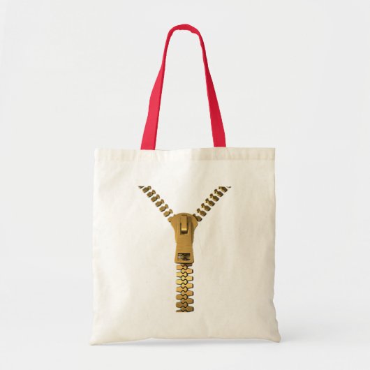 Giant Zipper Tote Bag (Voorkant)