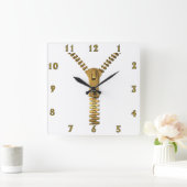 Giant Zipper Wall klok (Huis)