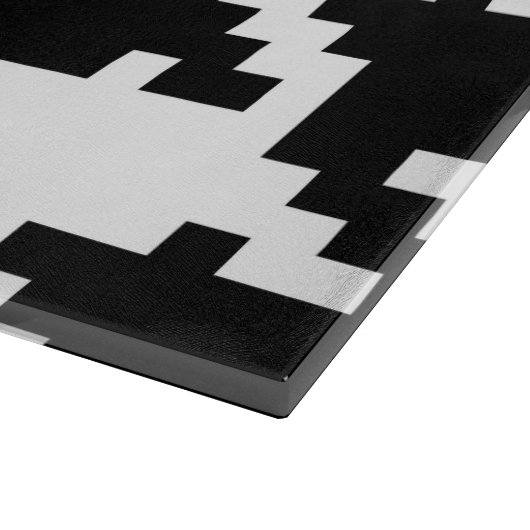 Giant zwart-wit snijplank (Hoek)