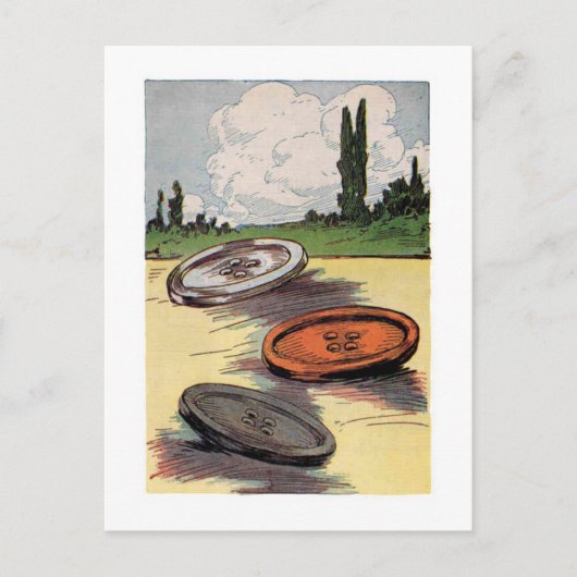 Giante Buttonnen Briefkaart (Voorkant)