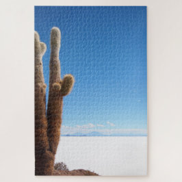 Giante cactus op de Salar de Uyuni Legpuzzel