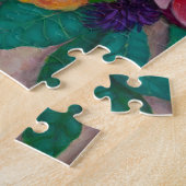 Giante eiwitten en Oranje Rozen Legpuzzel (Zijkant)