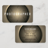 Giante lens tan visitekaartje (Voorkant / Achterkant)