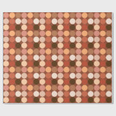 Giante Stippen uit de middeleeuwen, Chocolate Brow Cadeaupapier (Vlak)