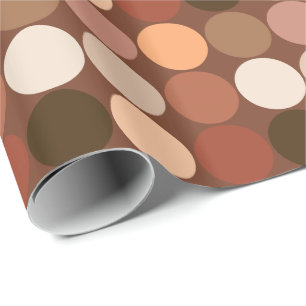 Giante Stippen uit de middeleeuwen, Chocolate Brow Cadeaupapier