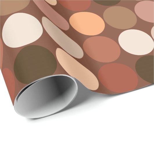 Giante Stippen uit de middeleeuwen, Chocolate Brow Cadeaupapier (Rol Hoek)