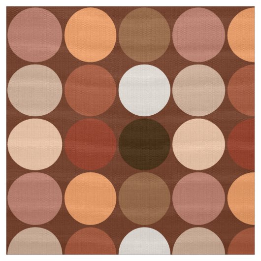 Giante Stippen uit de middeleeuwen, Chocolate Brow Stof (Swatch)