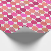 Giante Stippen uit de middeleeuwen, Fuchsia Pink e Cadeaupapier (Hoek)