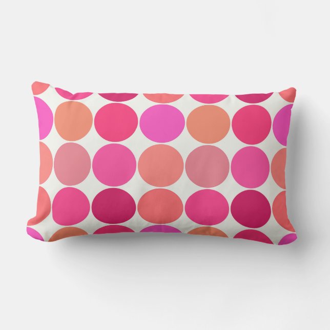 Giante Stippen uit de middeleeuwen, Fuchsia Pink e Kussen (Voorkant)