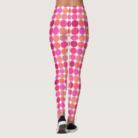 Giante Stippen uit de middeleeuwen, Fuchsia Pink e Leggings (Achterkant)