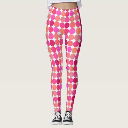 Giante Stippen uit de middeleeuwen, Fuchsia Pink e Leggings (Voorkant)