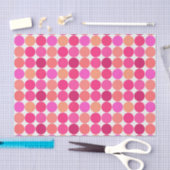 Giante Stippen uit de middeleeuwen, Fuchsia Pink e Tissuepapier (Craft)