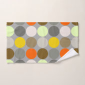 Giante Stippen uit de middeleeuwen, grijs, goud en Bad Handdoek (Handdoek)