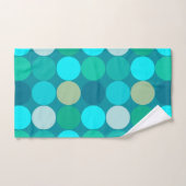 Giante Stippen uit de middeleeuwen, Turquoise, Aqu Bad Handdoek (Handdoek)
