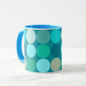Giante Stippen uit de middeleeuwen, Turquoise, Aqu Mok (Voorkant links)