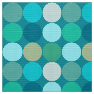 Giante Stippen uit de middeleeuwen, Turquoise, Aqu Stof