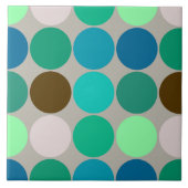 Giante Stippen uit de middeleeuwen, Turquoise en G Tegeltje (Voorkant)