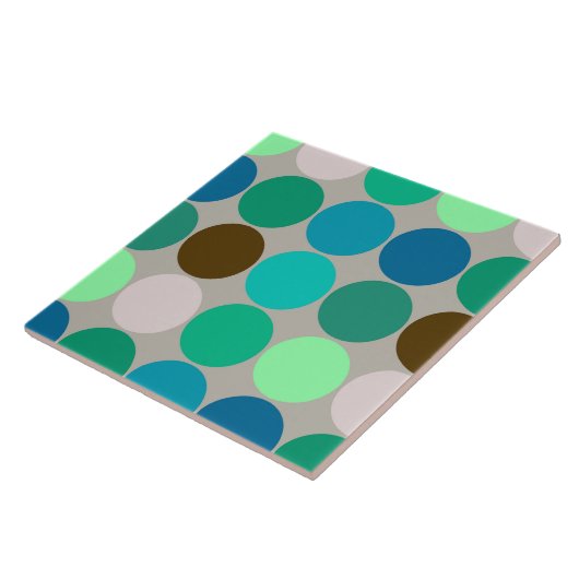 Giante Stippen uit de middeleeuwen, Turquoise en G Tegeltje (Zijkant)