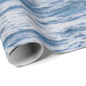Giante walvis springt uit zee cadeaupapier (Rol Hoek)