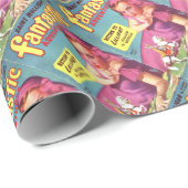 Giantess in een lavender Dress Cadeaupapier (Rol Hoek)