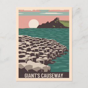 Giants Causeway Antrim Coast Ireland Briefkaart