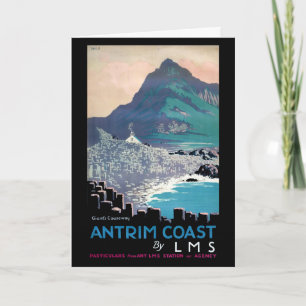  Giants Causeway Antrim Coast Ireland Postc. Kaart