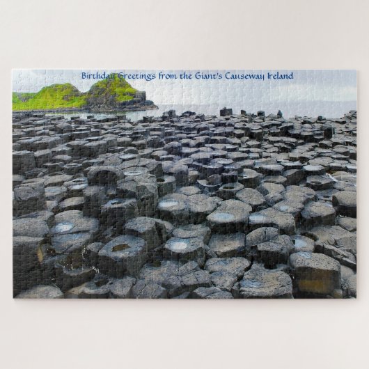 Giant's Causeway Antrim Ierland. Jigzaag Puzzle Legpuzzel (Horizontaal)