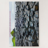 Giant's Causeway Antrim Ierland. Jigzaag Puzzle Legpuzzel (Verticaal)