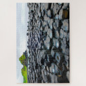 Giant's Causeway Antrim Ierland. Legpuzzel (Verticaal)