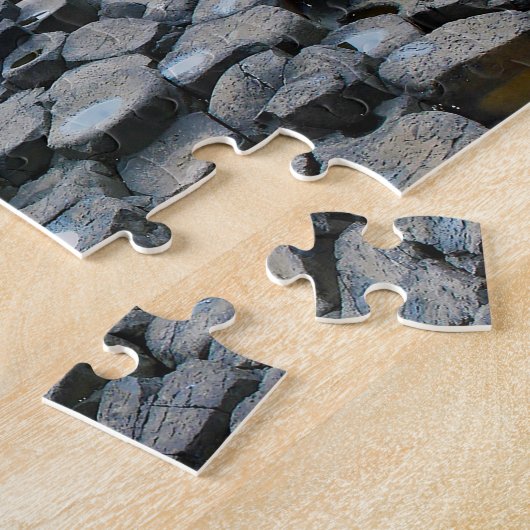Giant's Causeway Antrim Ierland. Legpuzzel (Zijkant)