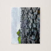 Giant's Causeway Antrim Ierland. Legpuzzel (Verticaal)
