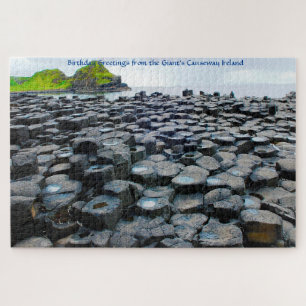 Giant's Causeway Antrim Ierland. Legpuzzel