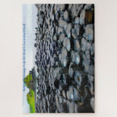 Giant's Causeway Antrim Ierland. Legpuzzel (Verticaal)