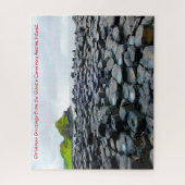 Giant's Causeway Antrim Ierland. Legpuzzel (Verticaal)