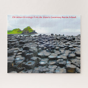 Giant's Causeway Antrim Ierland. Legpuzzel