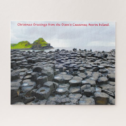 Giant's Causeway Antrim Ierland. Legpuzzel (Horizontaal)