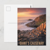 Giants Causeway Briefkaart (Voorkant / Achterkant)